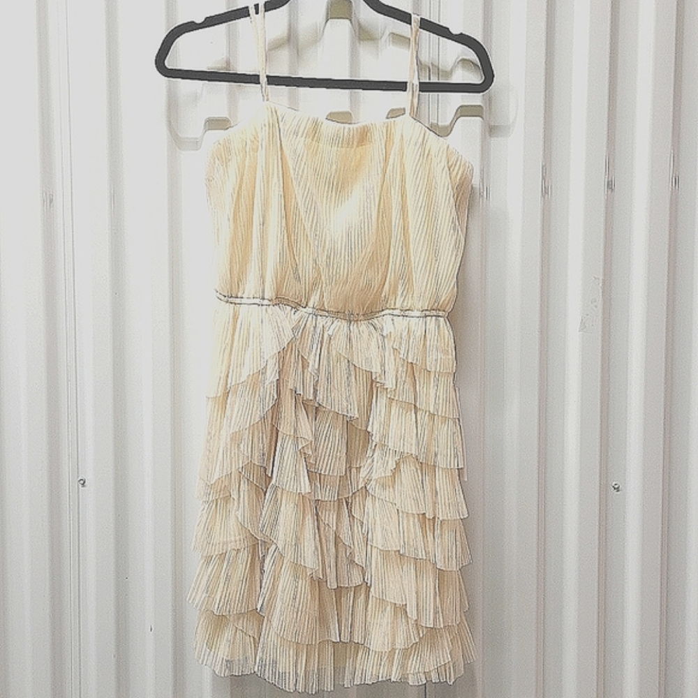 NWT BCBGeneration Popover Multilayered Ruffles flounce mini dress - Picture 4 of 15